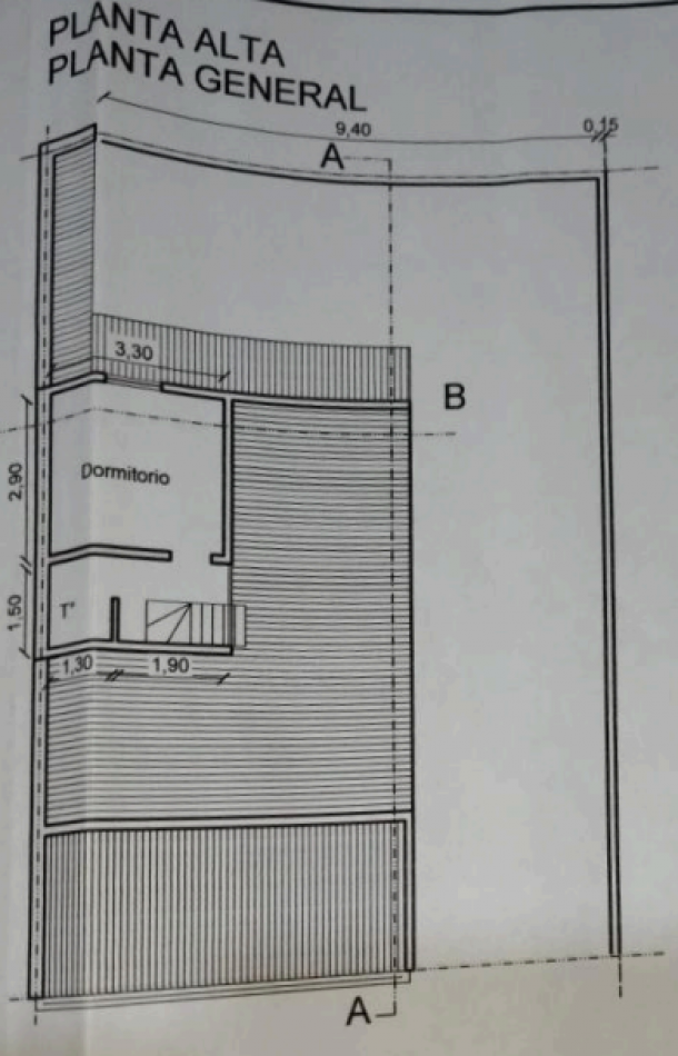 CASA INTERNA DE 3 DORMITORIOS EN BARRIO SAN MARTIN, SANTO TOME