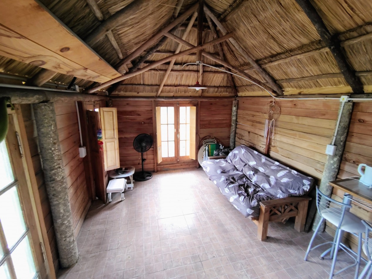 Cabaña con pileta en Los Zapallos | A 50 m Ruta 1 | Ideal descanso o renta