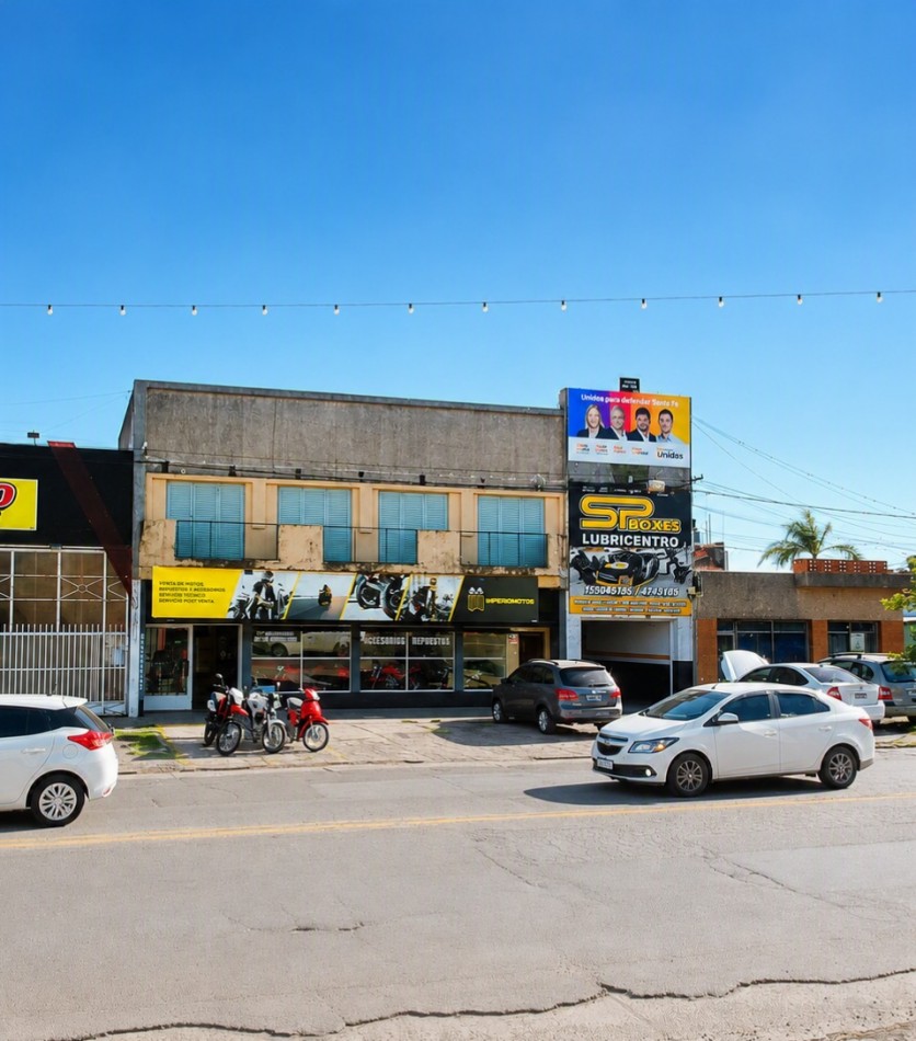 Locales comerciales sobre Av. 7 de Marzo, Santo Tome