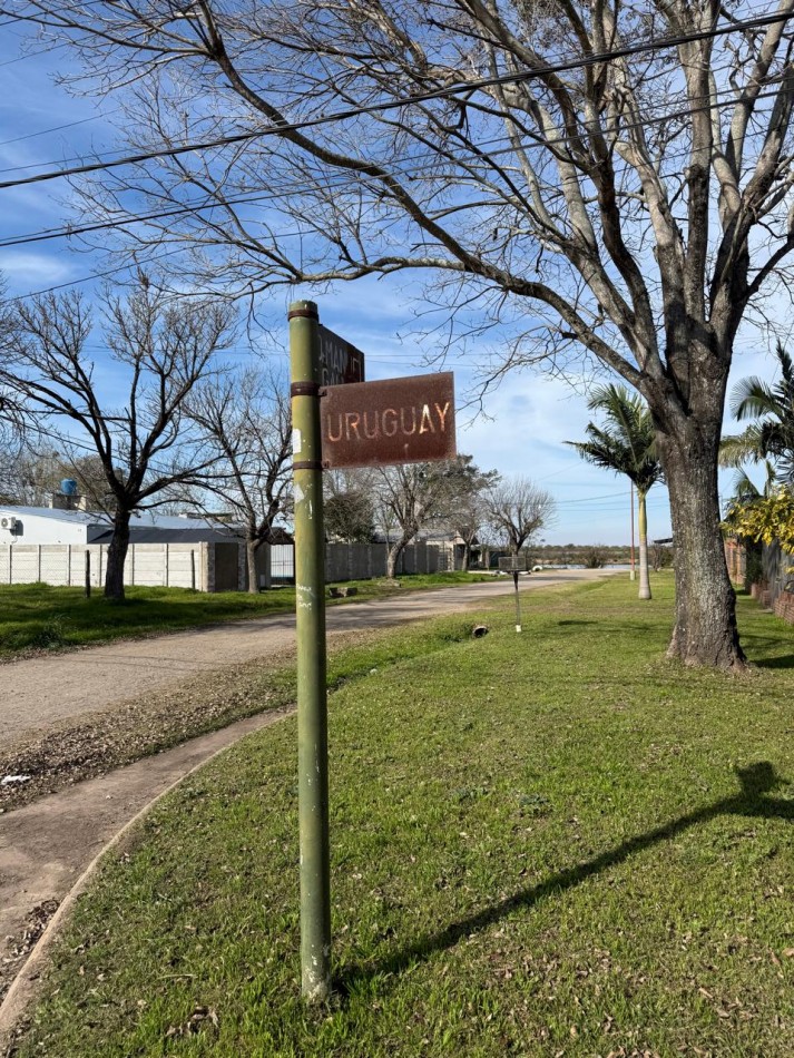 TERRENO EN ESQUINA, SAUCE VIEJO